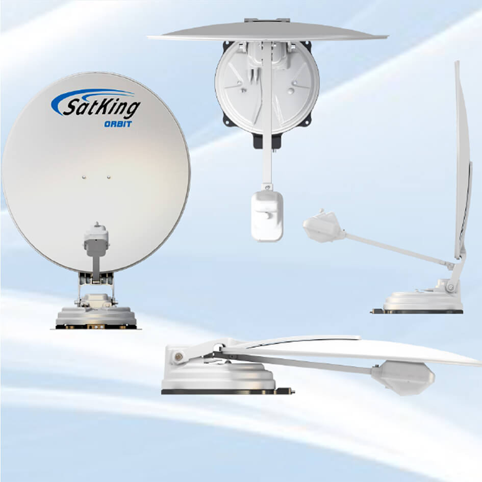 Satking Orbit Fully Automatic Satellite TV Dish Keep you watching TV